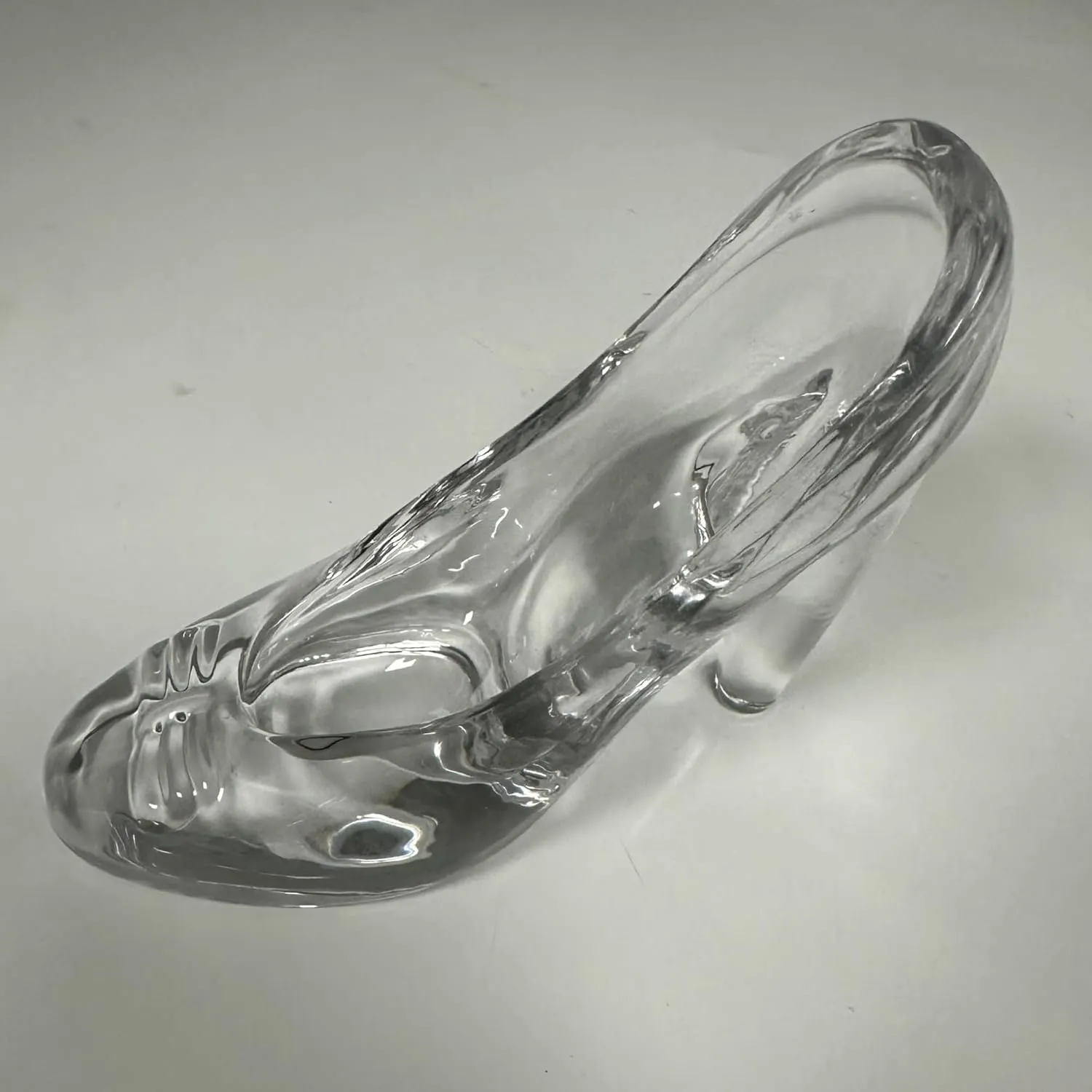 1 Pack Glass Crystal High Heels, Crystal High Heels for Shoes Birthday Decoration Party, Wedding Supplies Decorative Party Decorations, Glass Decorative Items(Transparent)