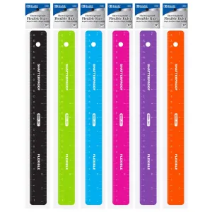 12" Shatterproof Flexible Ruler (30cm)