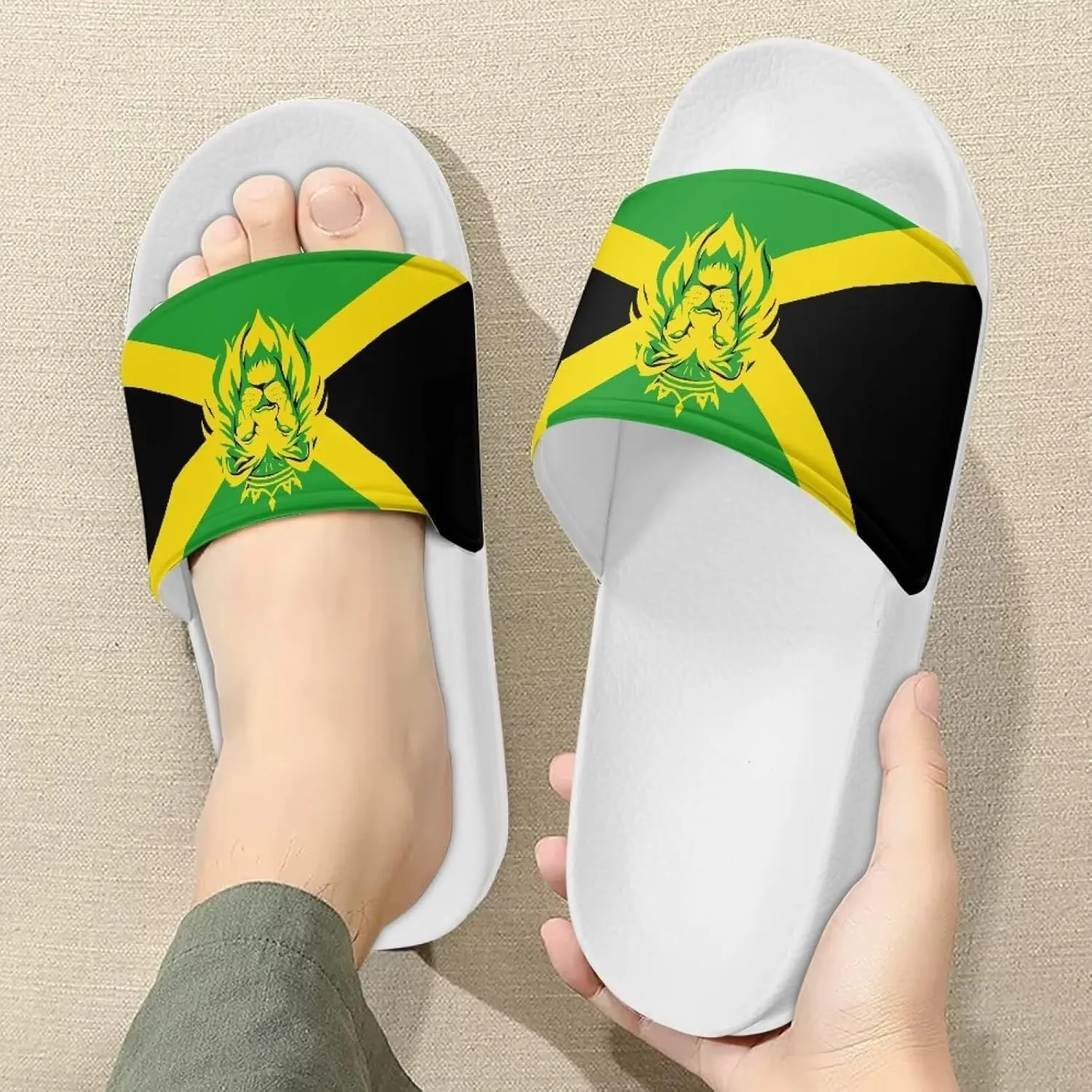 2025 New Cloud Slippers for Men Comfortable Summer Beach Sandals Fashion Lightweight Slip On Bath Slipper for Garden US 5-14 White Sole