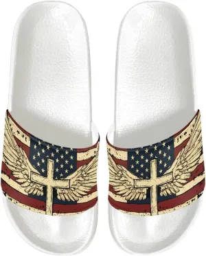 2025 New Cloud Slippers for Men Comfortable Summer Beach Sandals Fashion Lightweight Slip On Bath Slipper for Garden US 5-14 White Sole
