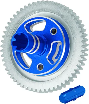57T Spur Gear Slipper Clutch (0.8) Pitch Gear Differential Upgrades Part for 1/10 Senton Granite Vorteks Big Rock 3S BLX,Kraton Outcast 4S BLX,1/8 Typhon 3S BLX.Navy Blue