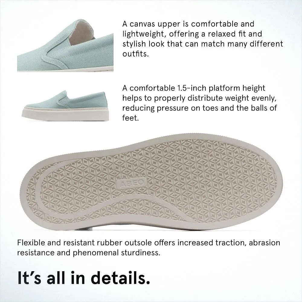 ABEO Jumpstreet Slip On Sneakers for Women | Arch Support Sneakers | Slip On Women's Sneakers | Fashion Sneakers | Built-in Orthotic Insole