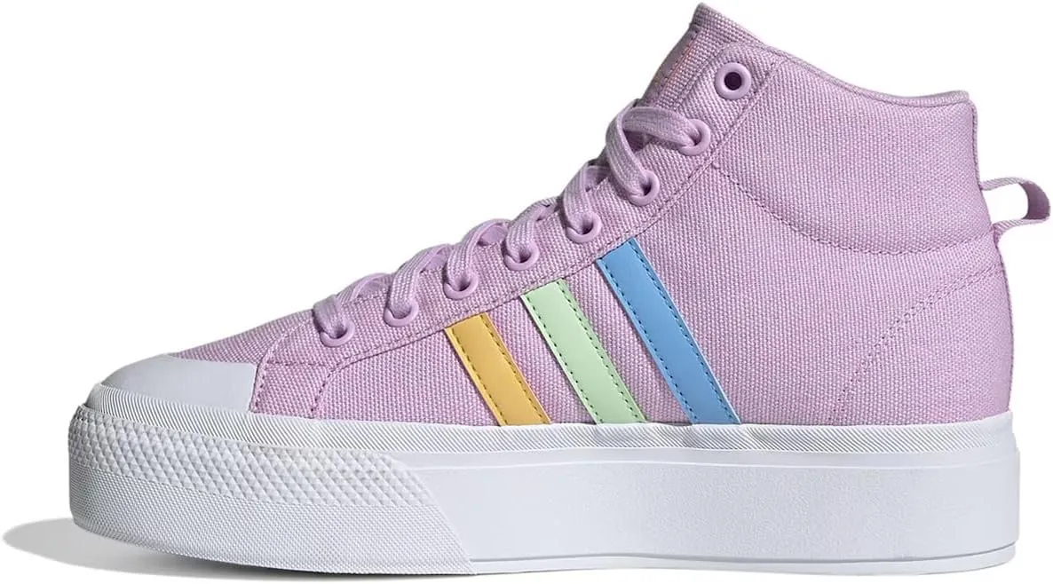 adidas Women's Bravada 2.0 Platform Mid Sneaker