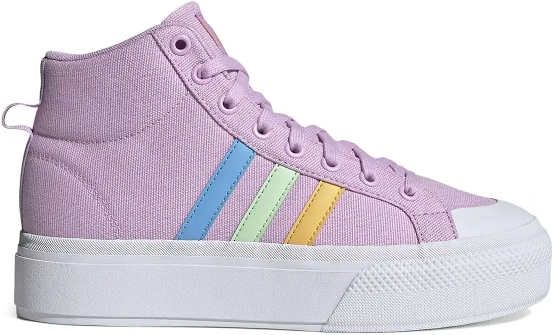 adidas Women's Bravada 2.0 Platform Mid Sneaker