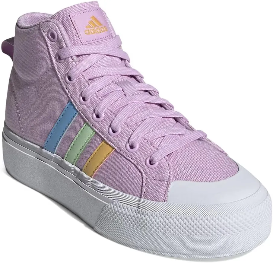 adidas Women's Bravada 2.0 Platform Mid Sneaker