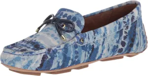 Aerosoles Women's Brookhaven Driving Style Loafer, Blue Combo, Medium Wide