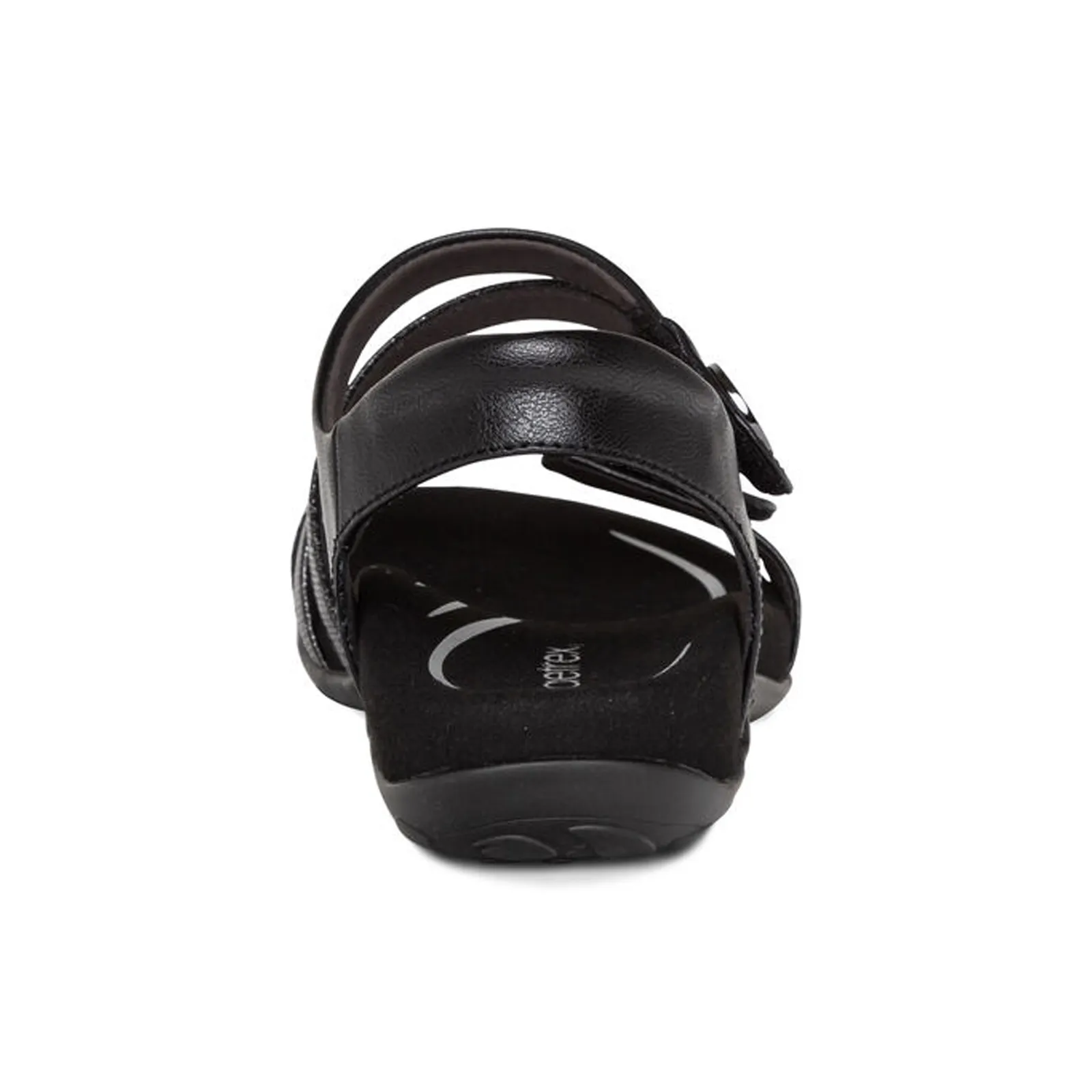 Aetrex Jess Backstrap Sandal (Women) - Black