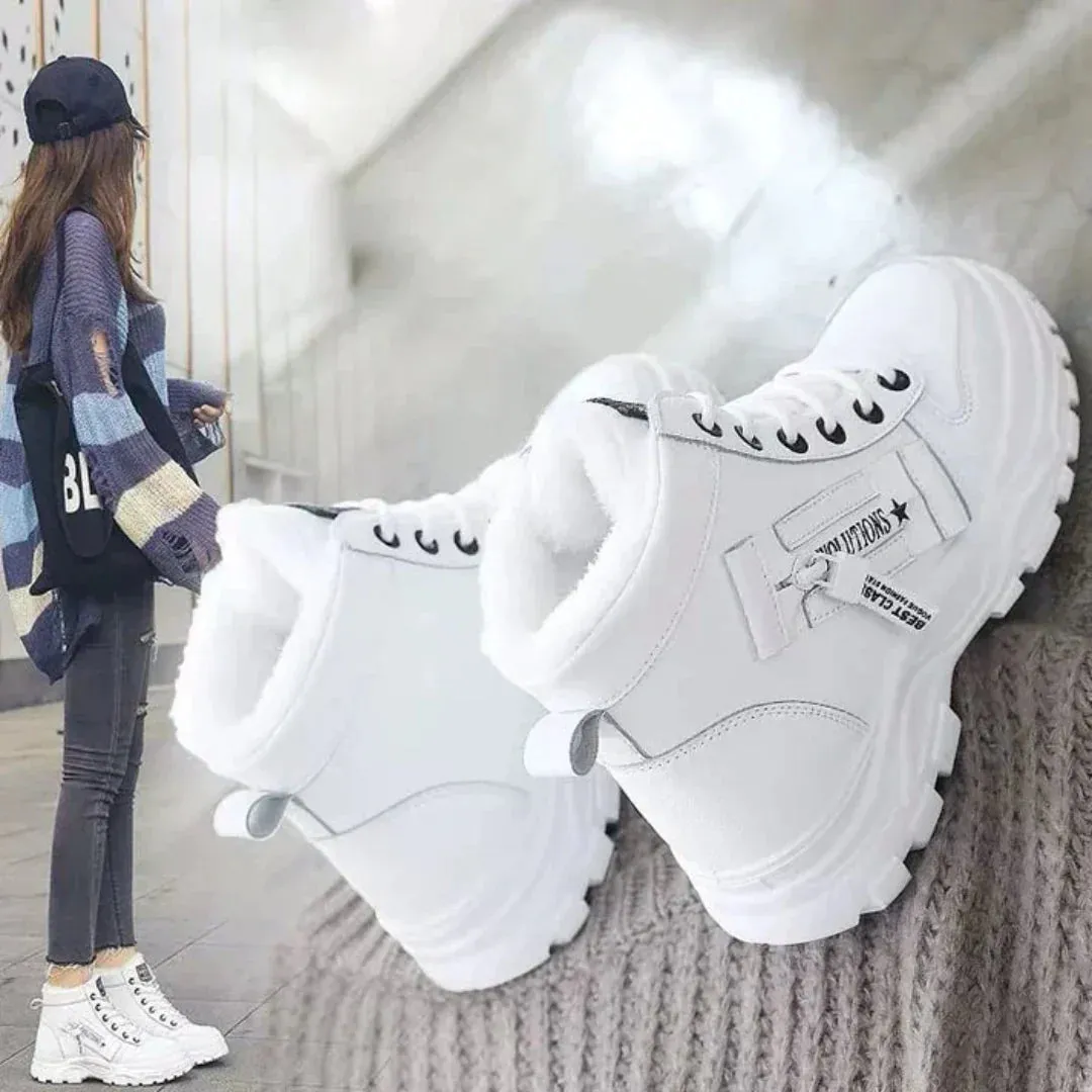 Aika - Stylish Ankle Flat Boots - Flexible & Versatile
