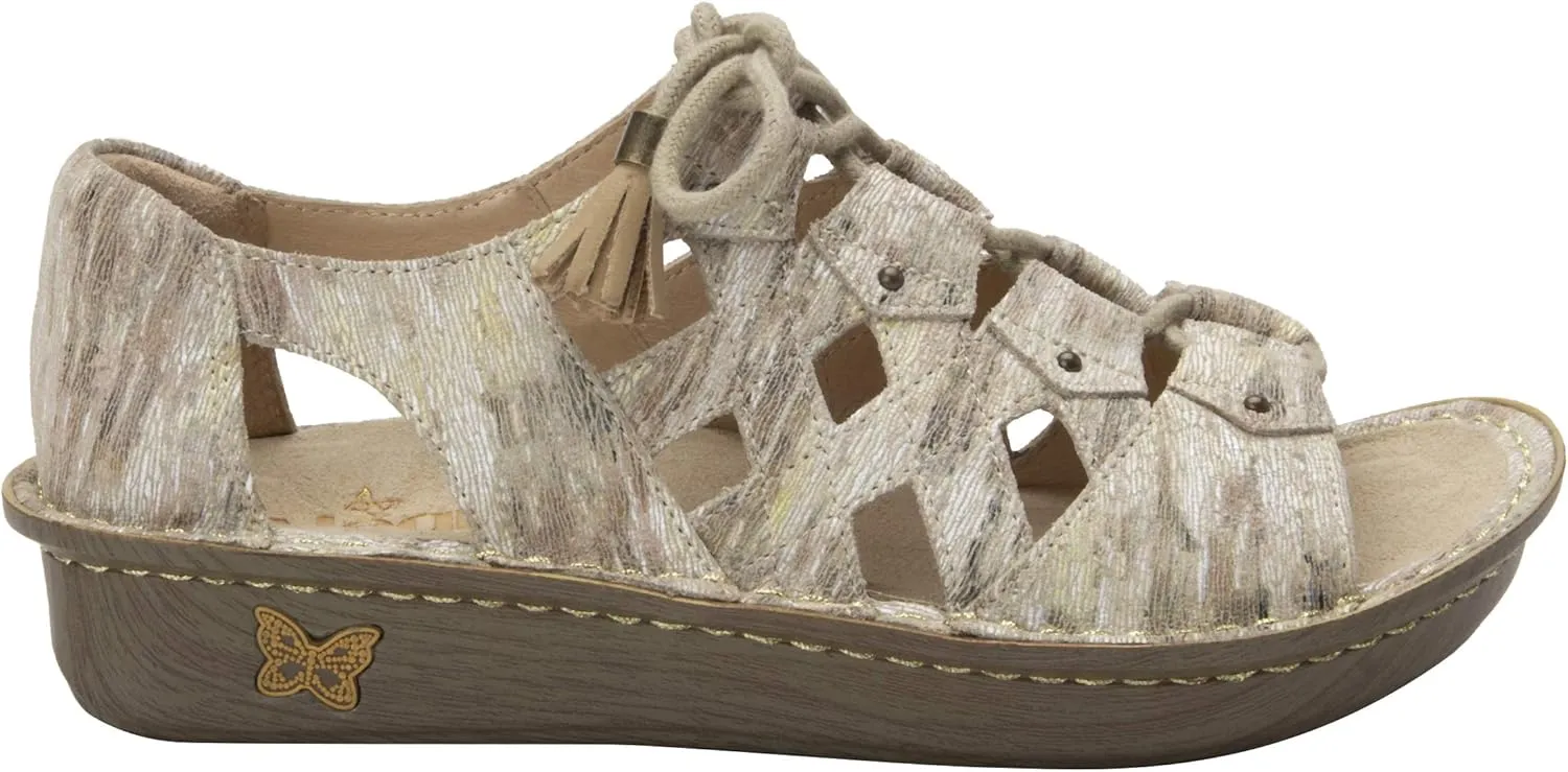 Alegria Women's Valerie Leather Sandal
