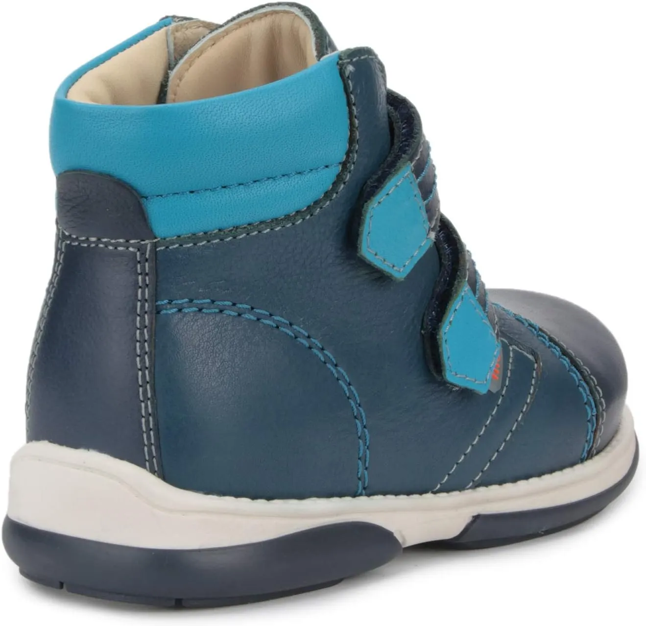 Alex Boys' Corrective Orthopedic High-Top Leather Boot Diagnostic Sole (Toddler/Little Kid)