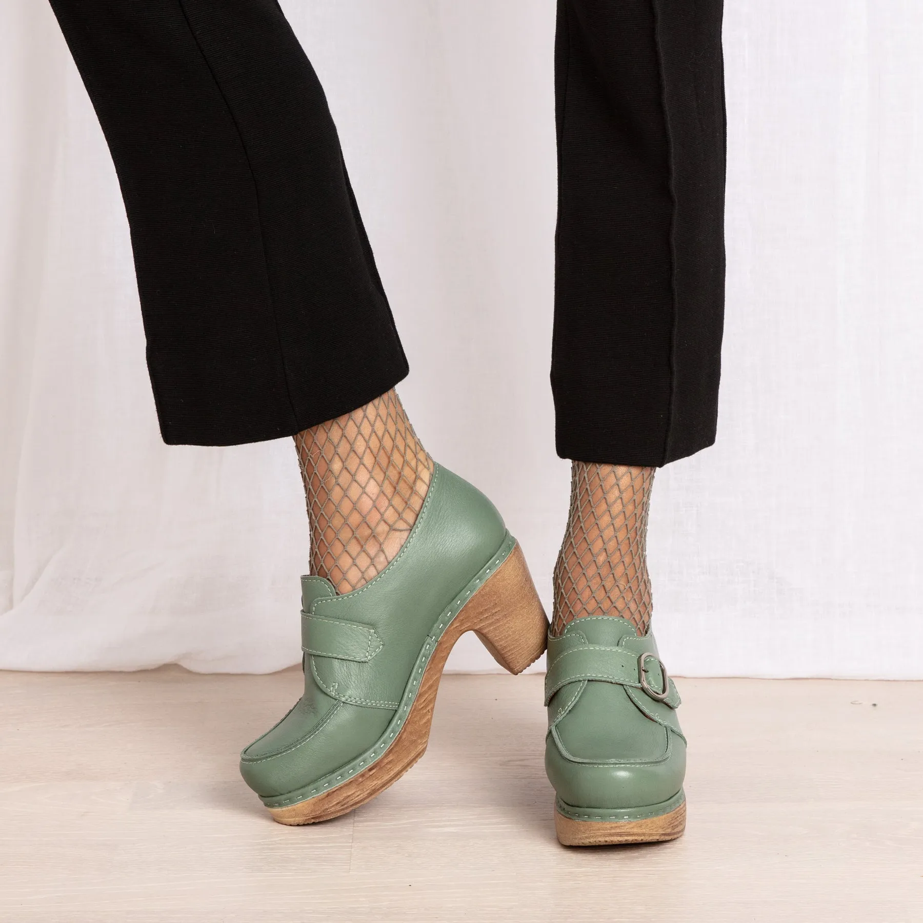 Alex Clog Loafer Green