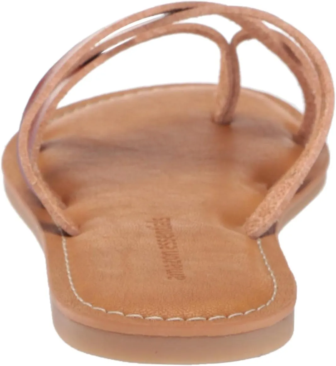 Amazon Essentials Women's Strappy Slide Flat Sandal