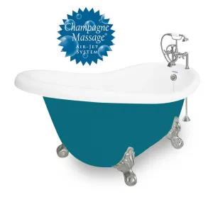 American Bath Factory Champagne Marilyn 67" Splash of Color AcraStone Package