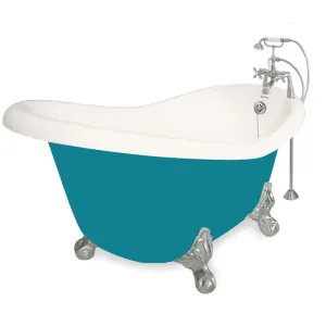 American Bath Factory Marilyn 67" Bisque AcraStone Package