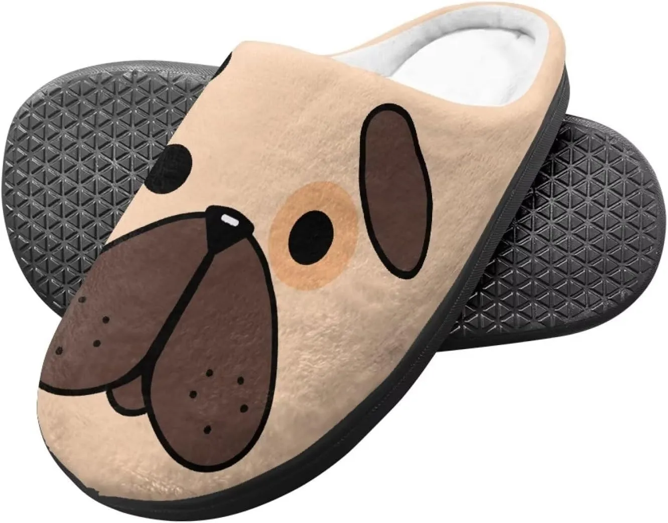 Animal Cotton Slippers for Kid Cozy Slippers Fluffy Slip-On Fuzzy Fluffy Outdoor Home Non-Slip Slipper for Kids
