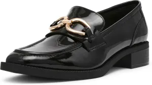 Anne Klein Womens Korrie Buckle Loafers