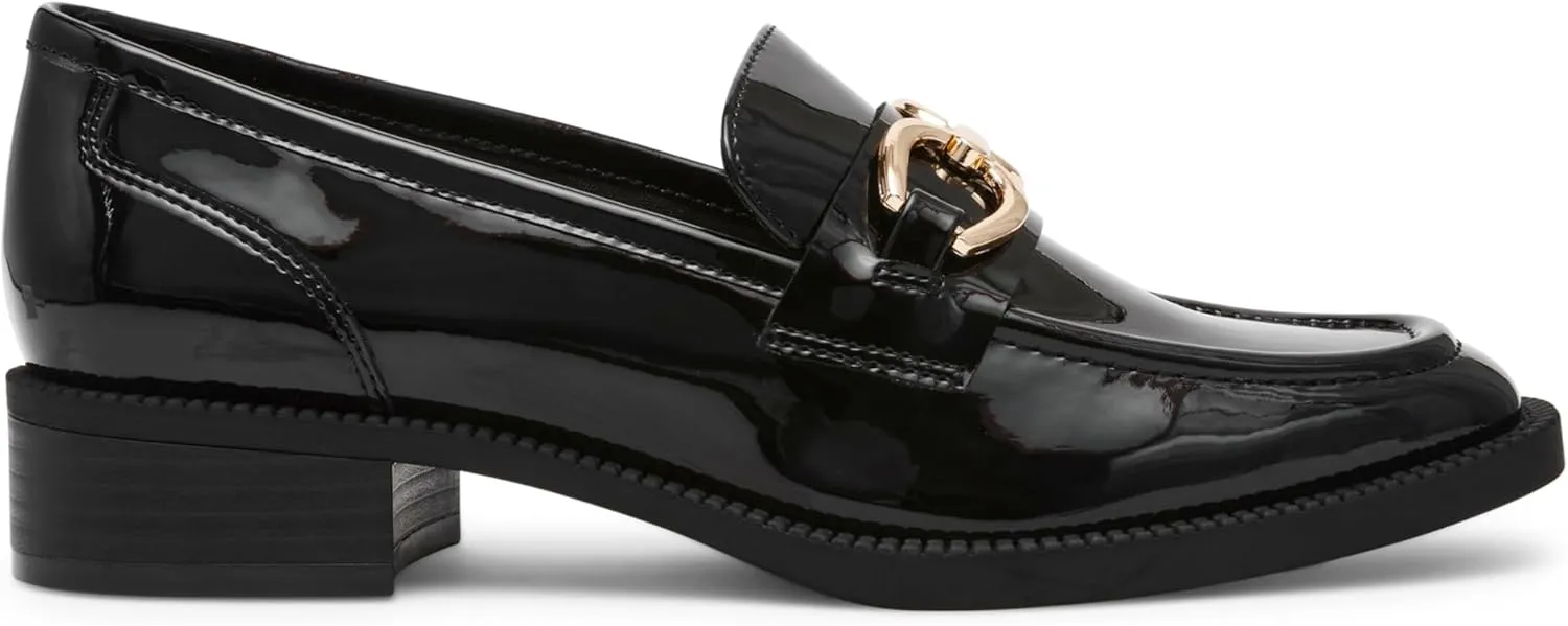 Anne Klein Womens Korrie Buckle Loafers