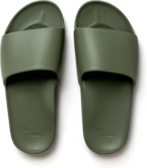 Archies Arch Support Slides – Orthotic Recovery Sandals for Plantar Fasciitis Relief, Foot Pain & Heel Pain – Lightweight, Cushioned, Shock-Absorbing Slides for Walking, Standing, and All-Day Comfort