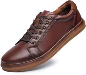 Arkbird Leather Loafers, Casual Slip-On Sneaker Shoes for Men