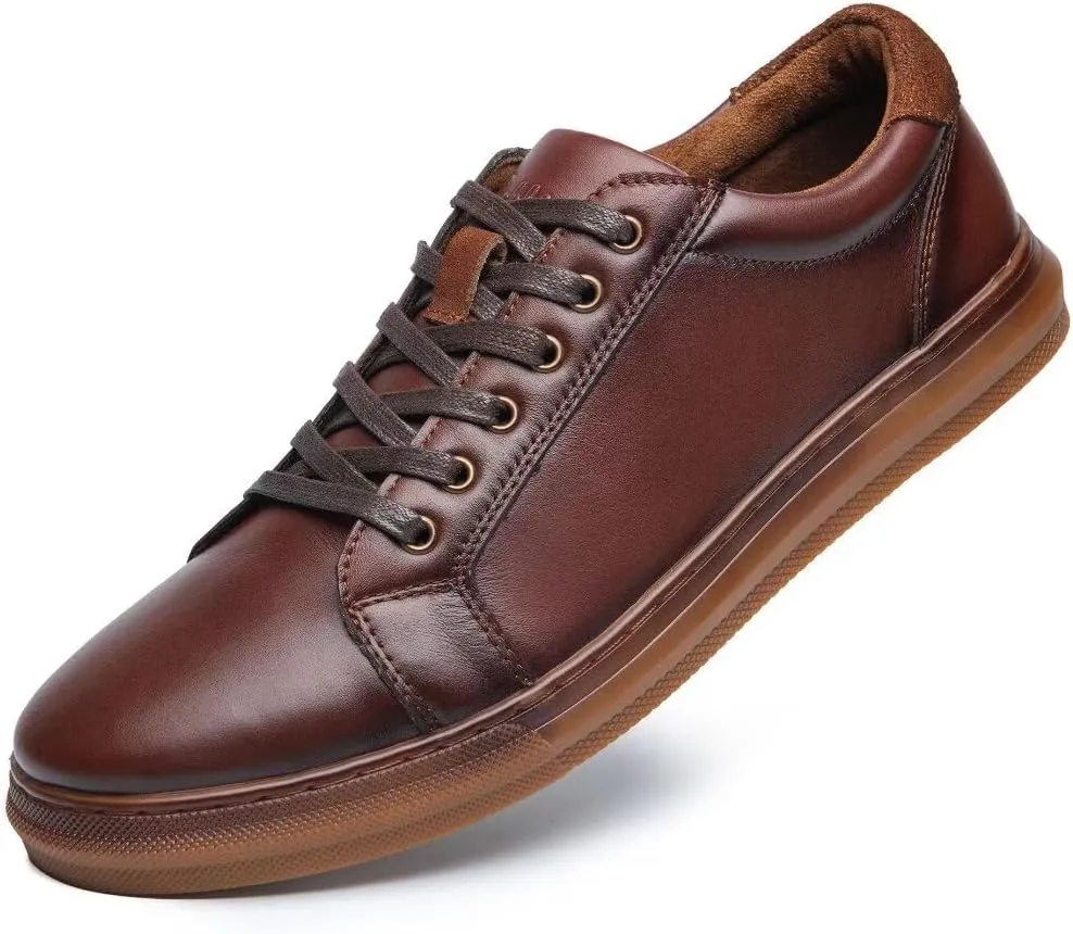 Arkbird Leather Loafers, Casual Slip-On Sneaker Shoes for Men