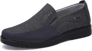 Asifn Men's Loafers Casual Slip On Dress Shoes Walking Leather Soft Boat Driving Lightweight Breathable Large Size