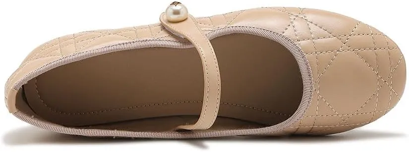 Ballet Flats for Women Mary Jane Flats Shoes Lightweight Dressy Work Casual Shoes