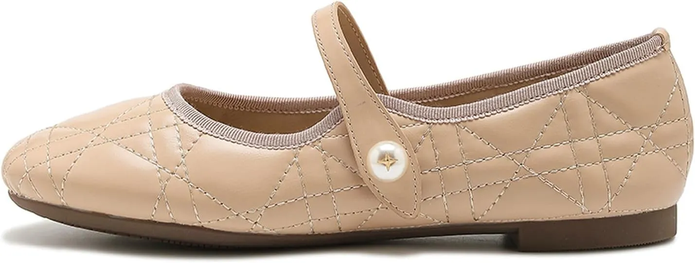 Ballet Flats for Women Mary Jane Flats Shoes Lightweight Dressy Work Casual Shoes