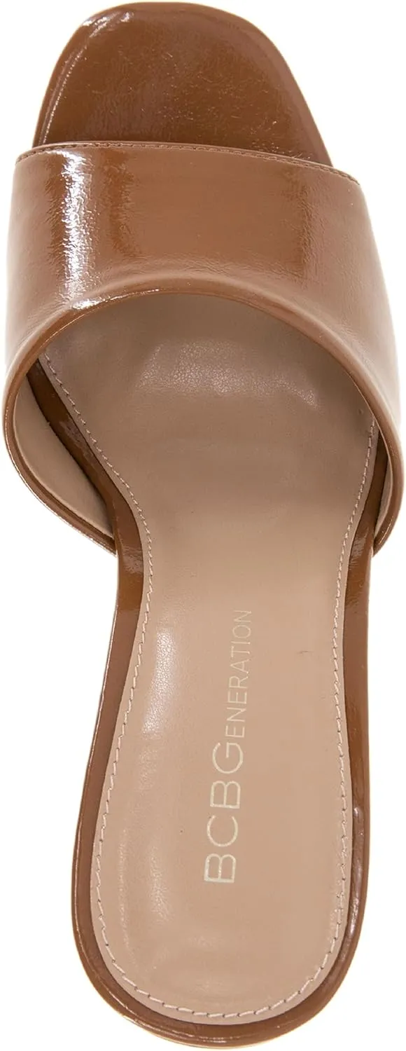 BCBGeneration Women's Glam Sliver Wedge Sandal