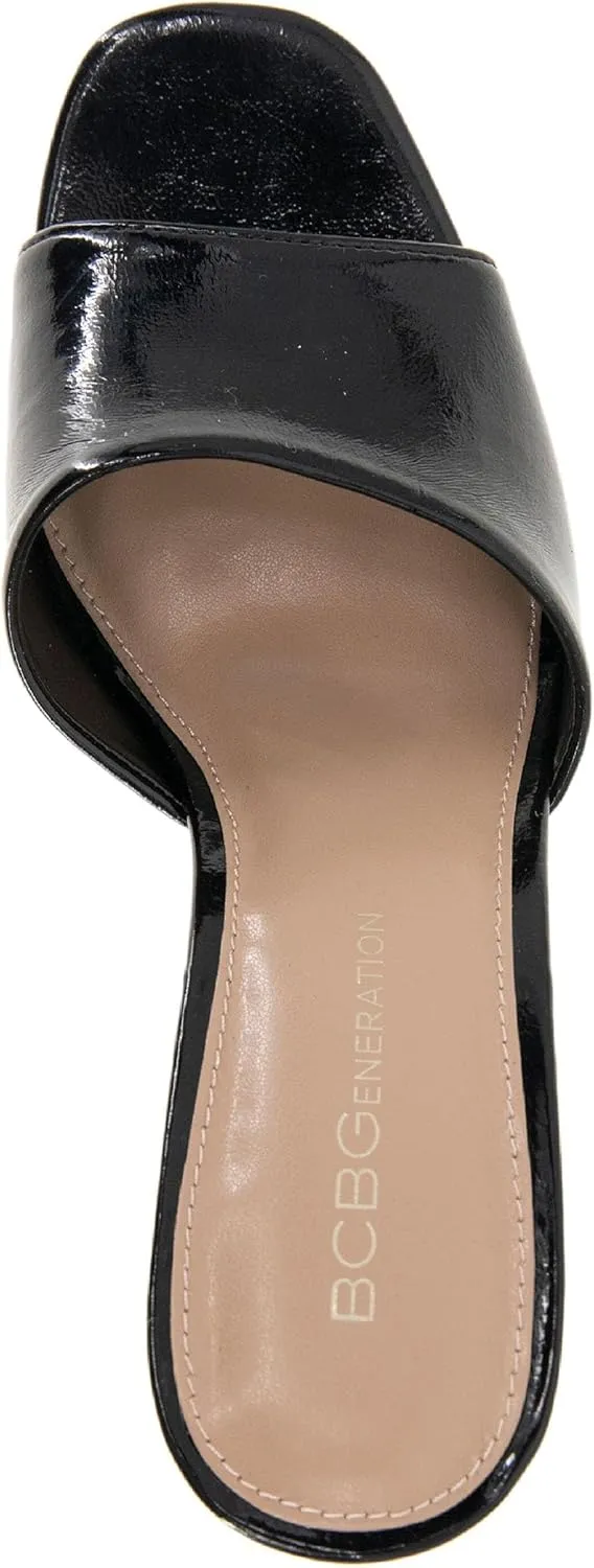 BCBGeneration Women's Glam Sliver Wedge Sandal