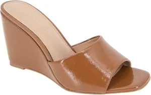 BCBGeneration Women's Glam Sliver Wedge Sandal