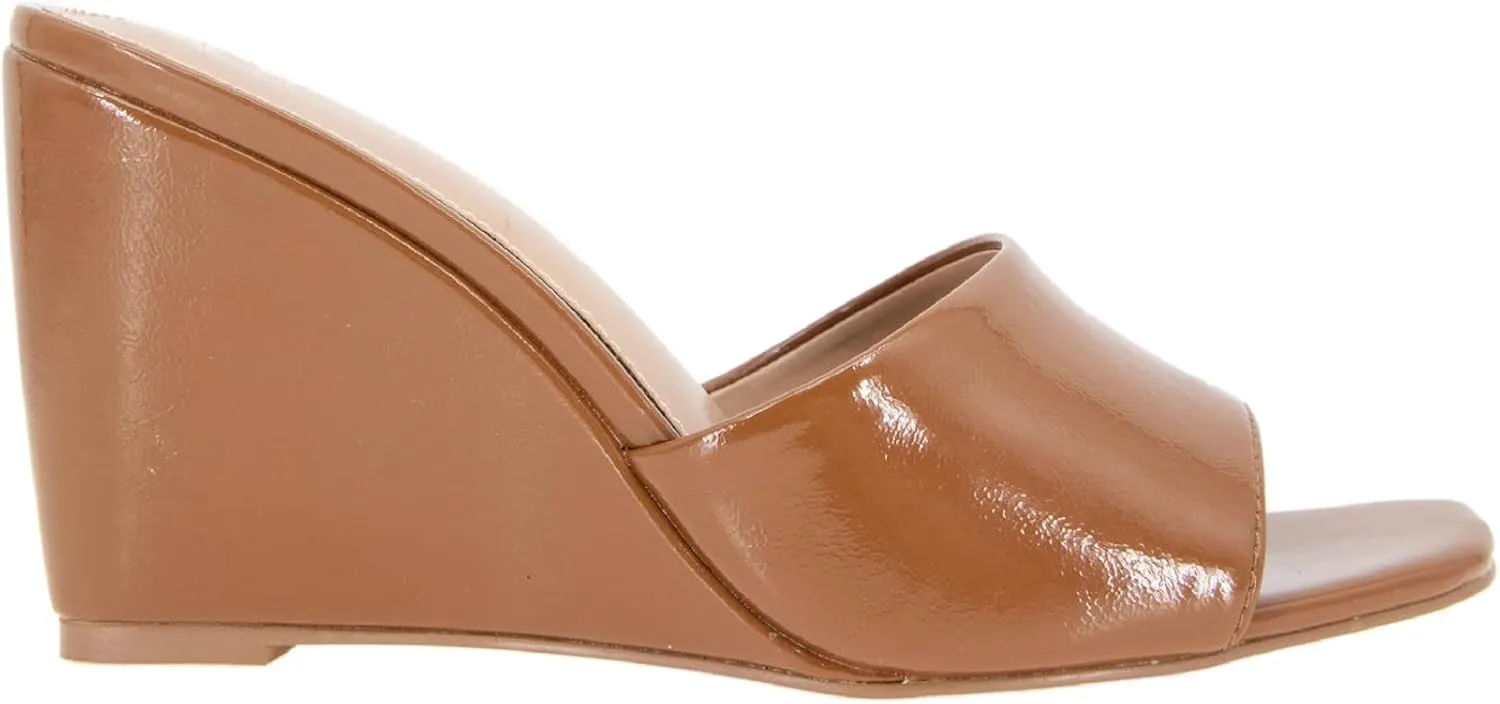 BCBGeneration Women's Glam Sliver Wedge Sandal