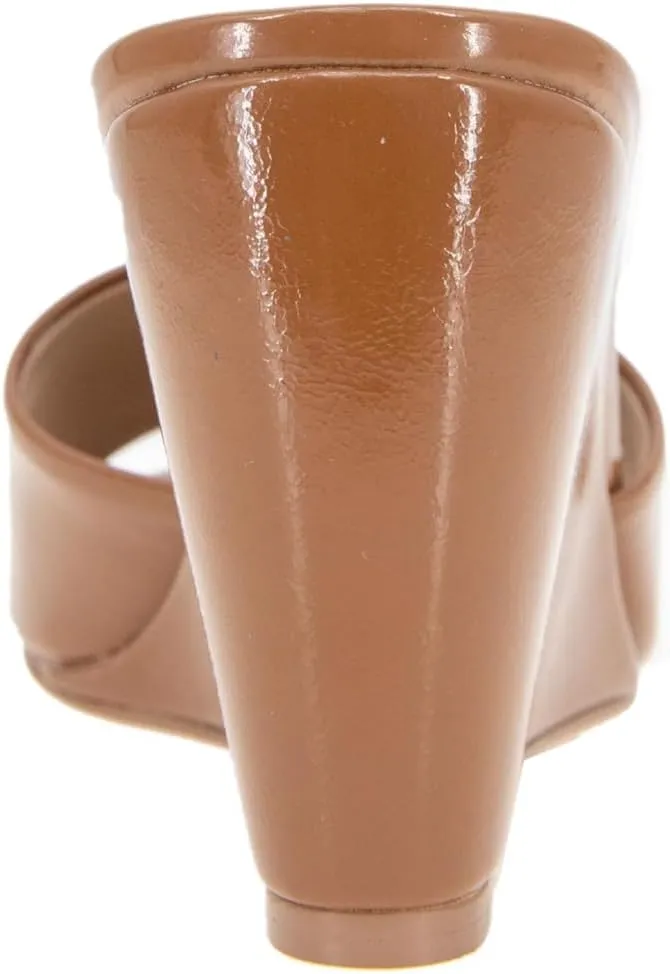 BCBGeneration Women's Glam Sliver Wedge Sandal