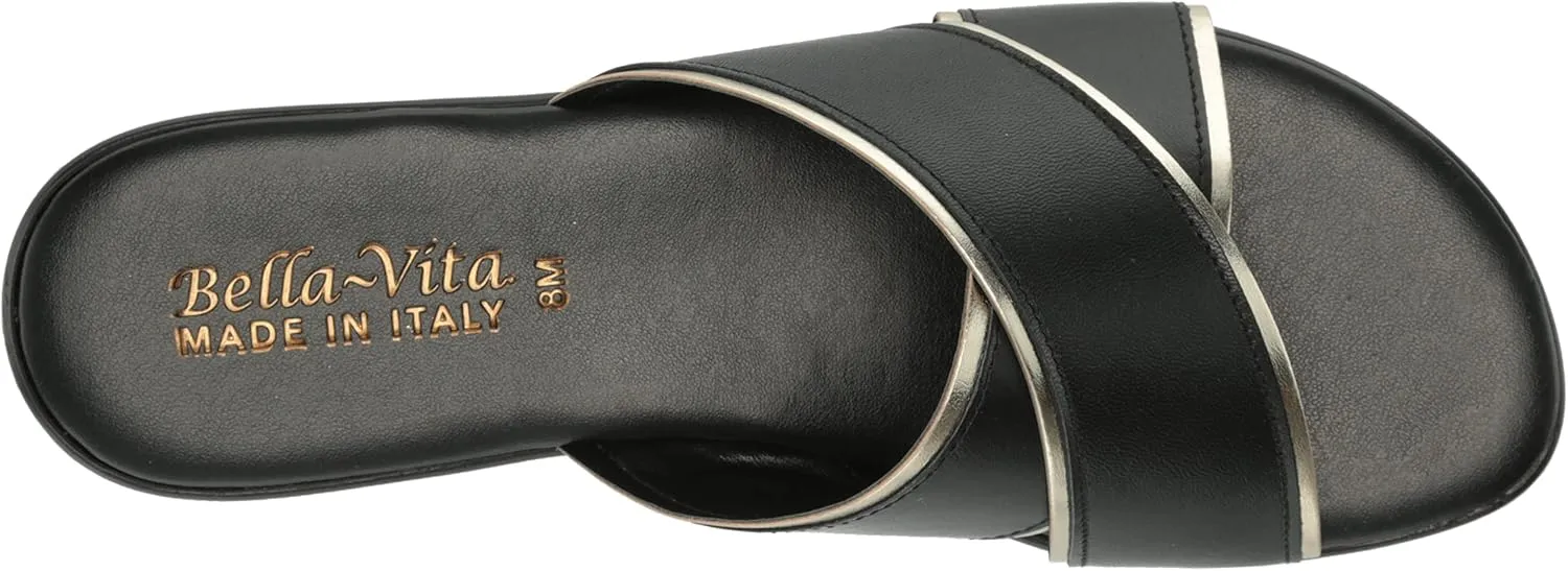 Bella Vita Women's Tab-Italy Flat Sandal
