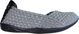 Bernie Mev Catwalk Women's Flat Shoes (40 EU, Pewter, Numeric_9)