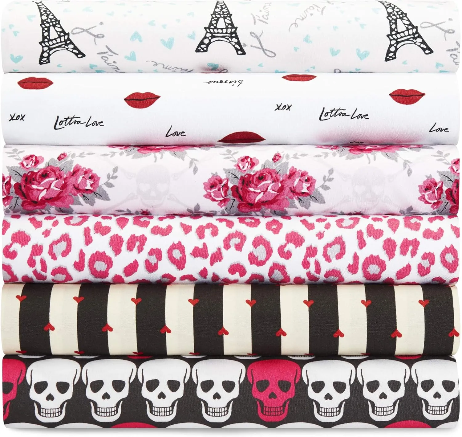 Betsey Johnson - Queen Bed Sheets, Soft & Lightweight Bedding, Fade & Wrinkle Resistant (Leopard, Queen)