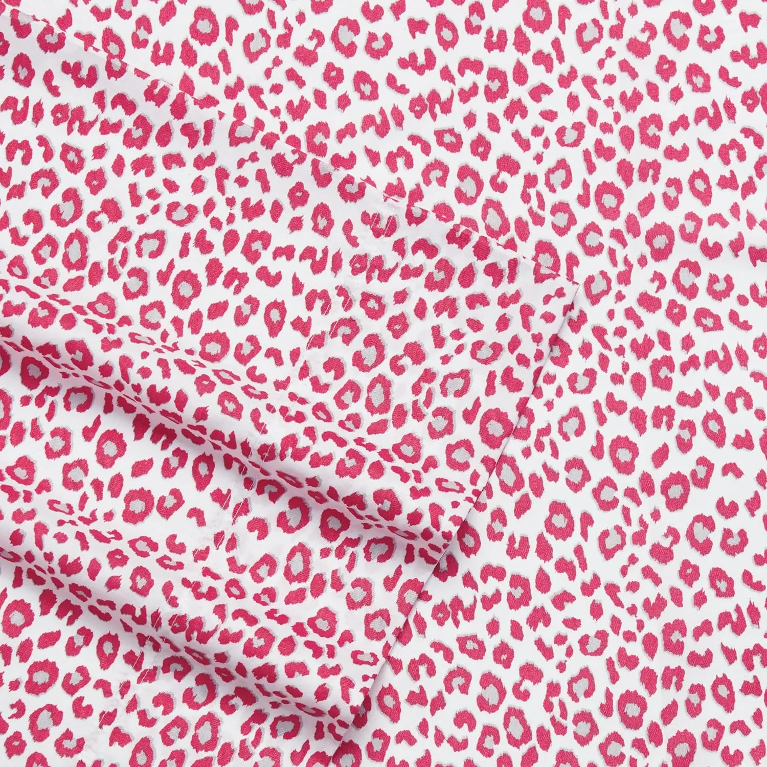 Betsey Johnson - Queen Bed Sheets, Soft & Lightweight Bedding, Fade & Wrinkle Resistant (Leopard, Queen)