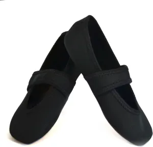 Betsy Lou Women's Slippers, Foldable, Flexible Flats, Slipper Socks, Travel Slippers, Exercise Shoe, Dance Shoe, Yoga Socks, House Shoes, Indoor Shoes