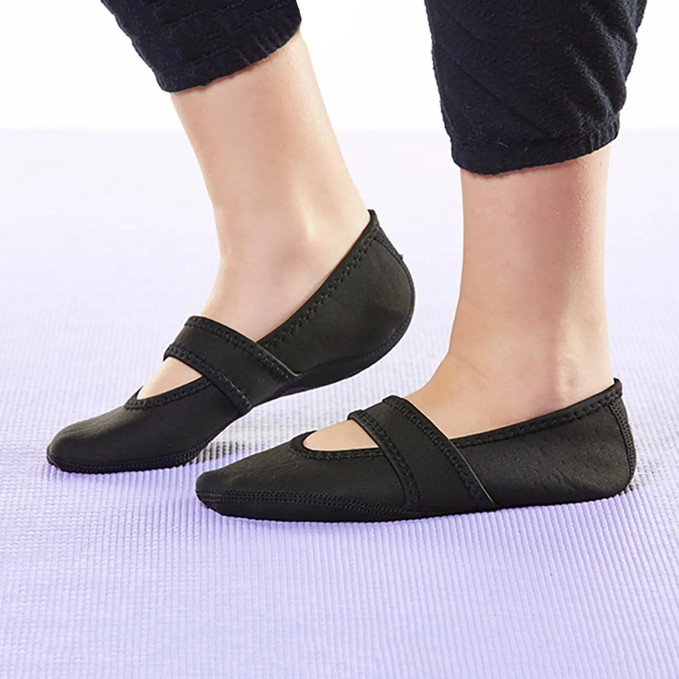Betsy Lou Women's Slippers, Foldable, Flexible Flats, Slipper Socks, Travel Slippers, Exercise Shoe, Dance Shoe, Yoga Socks, House Shoes, Indoor Shoes