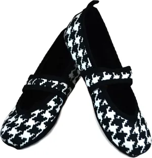 Betsy Lou Women's Slippers, Foldable, Flexible Flats, Slipper Socks, Travel Slippers, Exercise Shoe, Dance Shoe, Yoga Socks, House Shoes, Indoor Shoes