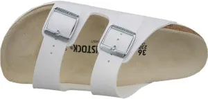 Birkenstock Arizona Unisex White Birko-Flor Sandal 37 / Unisex US Size 6-6.5