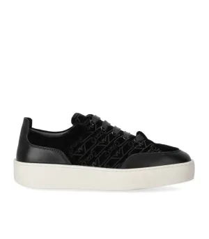 Black Monogram Sneaker
