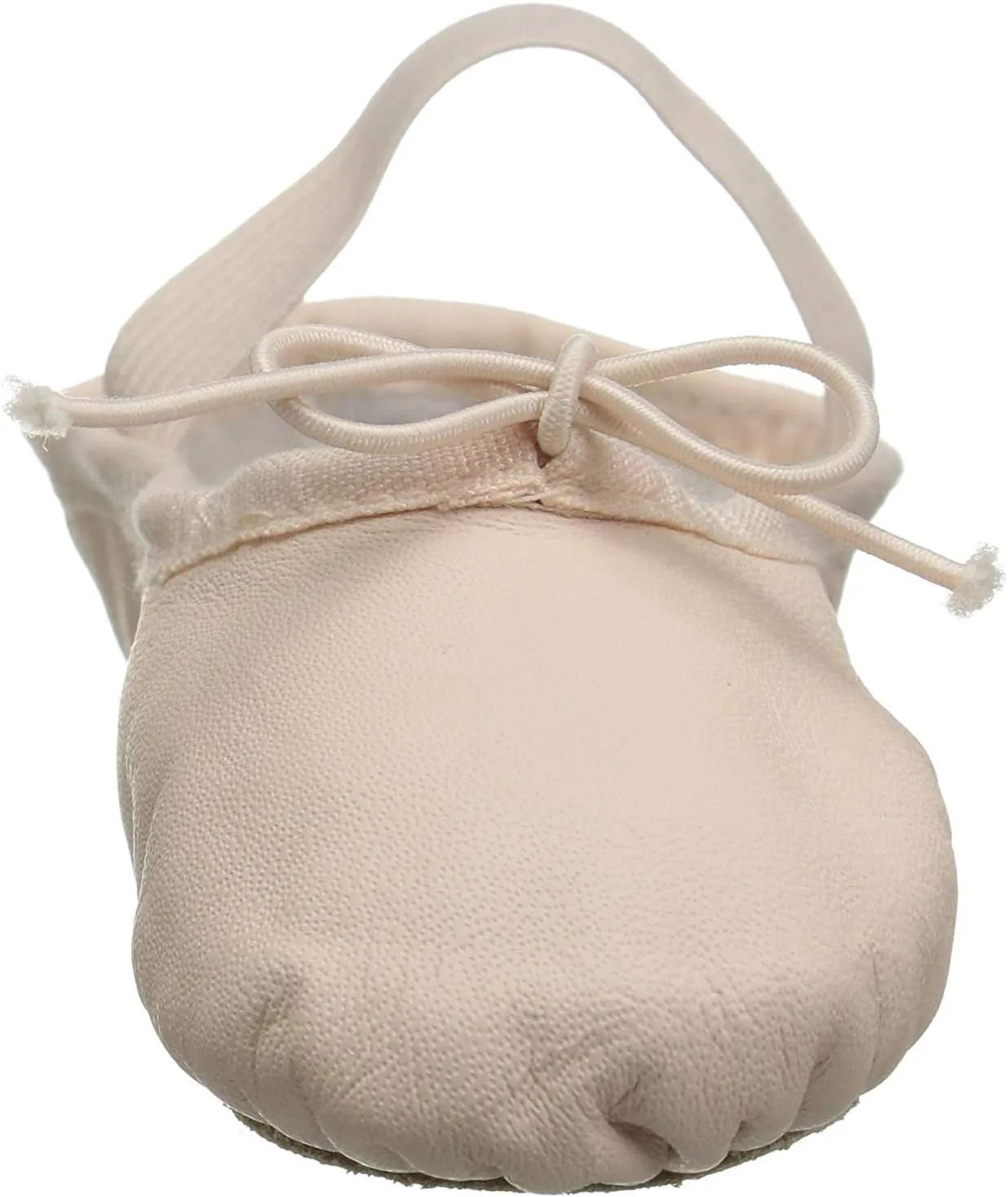 Bloch Dance Girl's Dansoft Full Sole Leather Ballet Slipper/Shoe, Theatrical Pink, 1 X-Narrow Little Kid