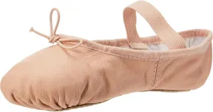 Bloch Girls Dance Dansoft Full Sole Leather Ballet Slipper/Shoe, Pink, 6.5 D US Toddler