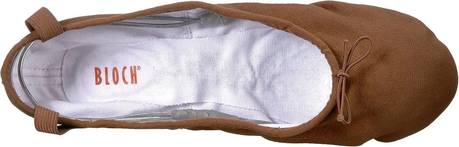 Bloch Women's Pump Split Sole Canvas Ballet Shoe/Slipper