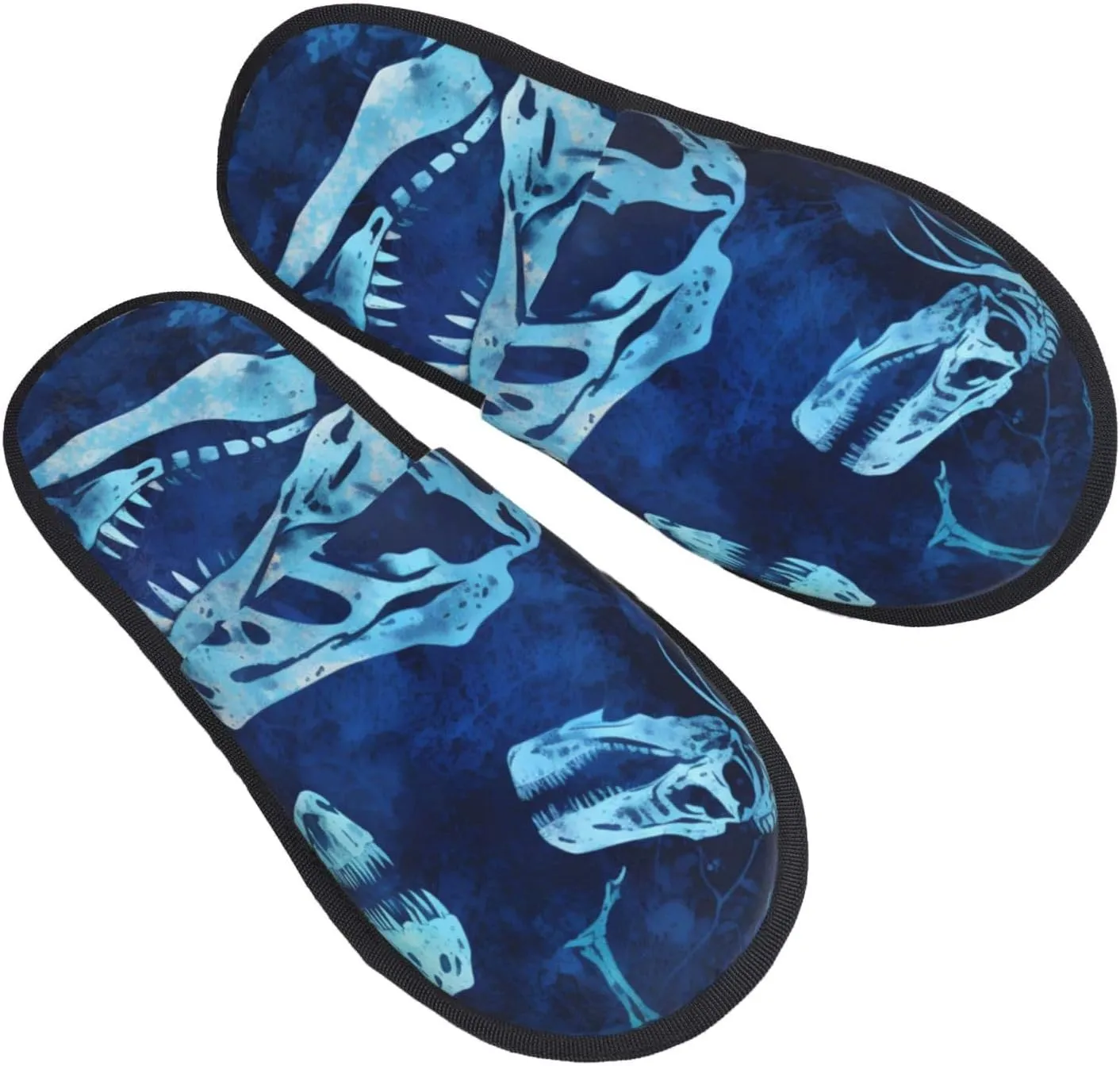 Blue Purple Nebula Slipper Fluffy House Slipper Cozy Fluffy Slipper for Home Office Travel Hotel
