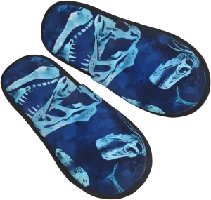 Blue Purple Nebula Slipper Fluffy House Slipper Cozy Fluffy Slipper for Home Office Travel Hotel