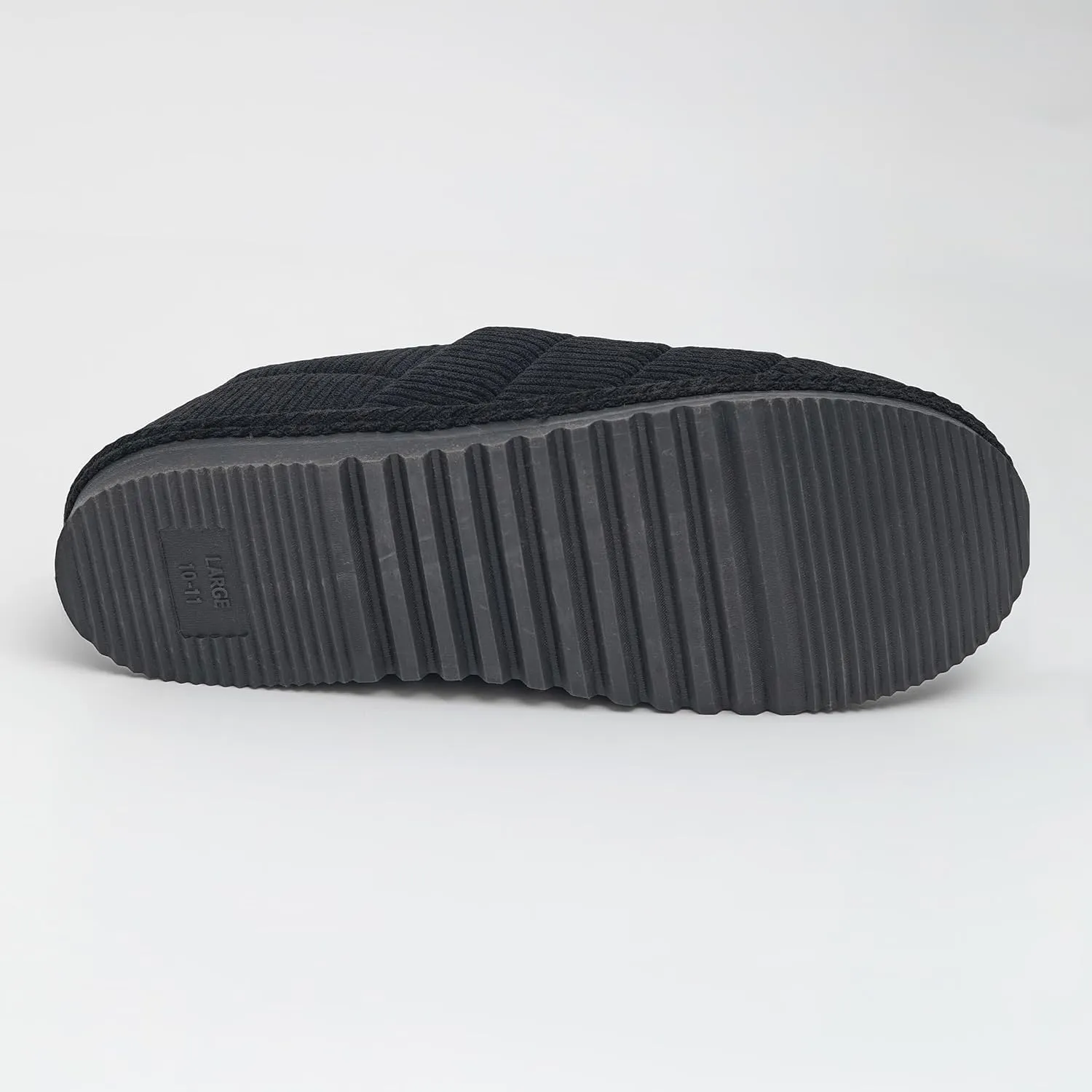 BORN Quilted Corduroy or Plaid Mens Slippers, Fleece or Sherpa-Lined House Slippers for Men, Gifts for Him
