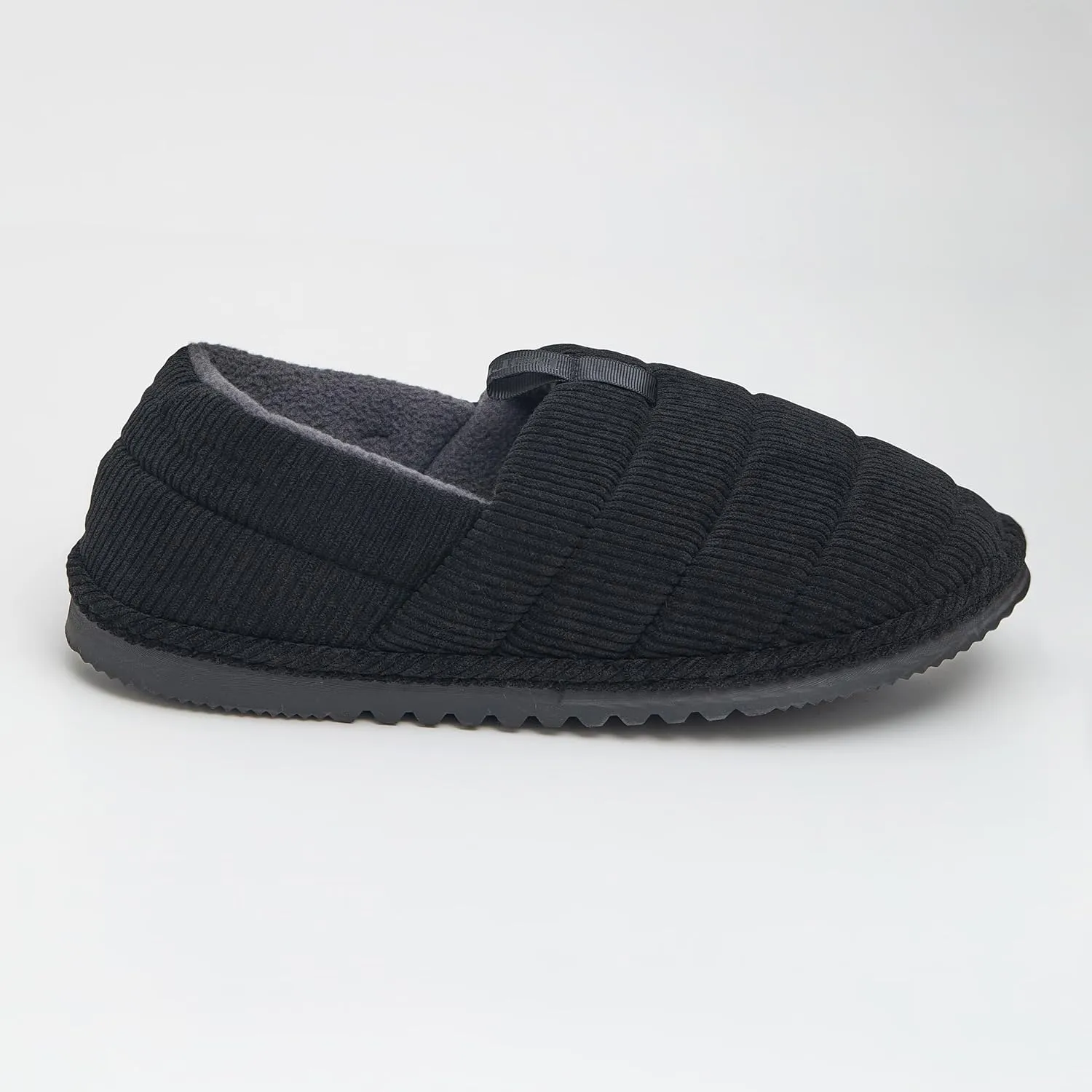 BORN Quilted Corduroy or Plaid Mens Slippers, Fleece or Sherpa-Lined House Slippers for Men, Gifts for Him