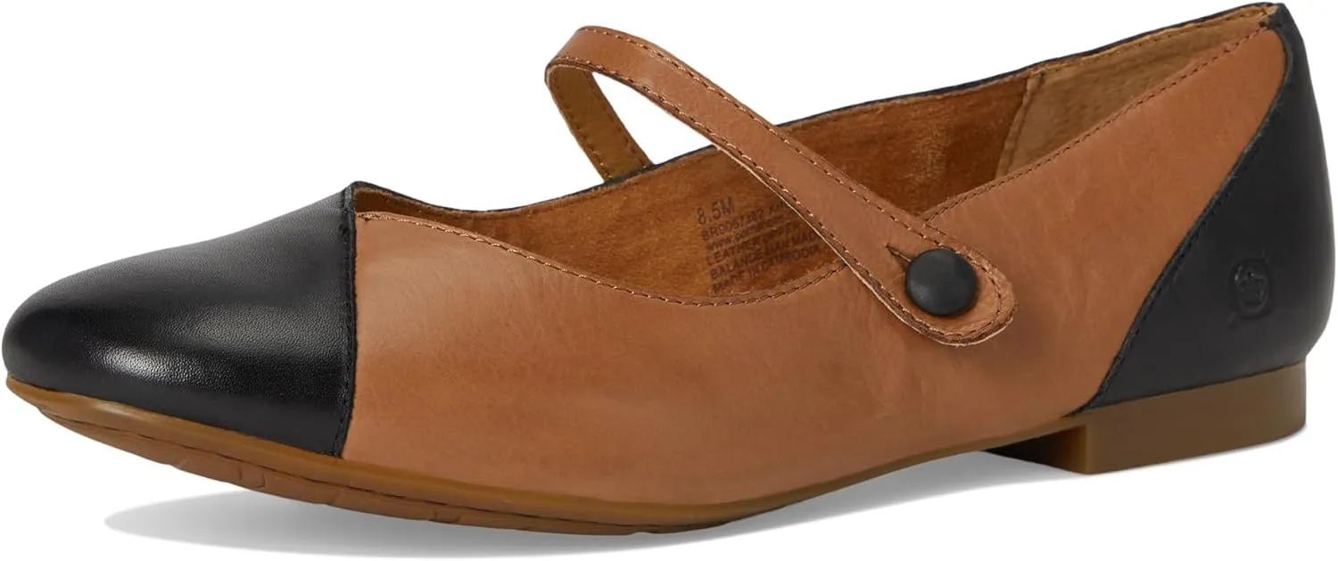 BORN Women's Pandora Mary Jane Flat