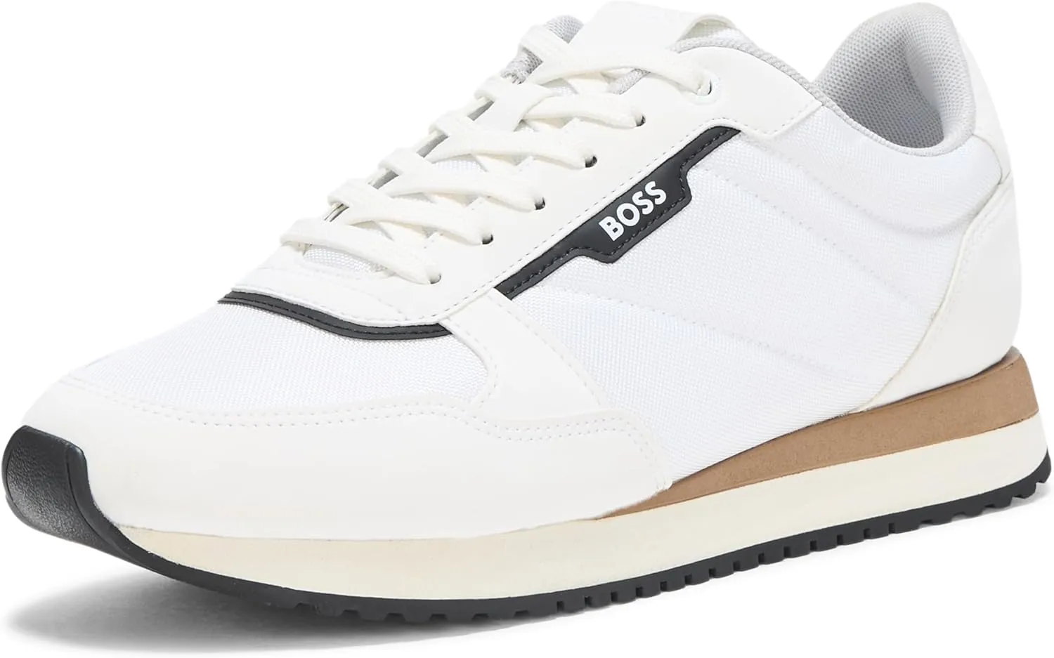 BOSS Men's Kai Retro Style Low Profile Sneaker